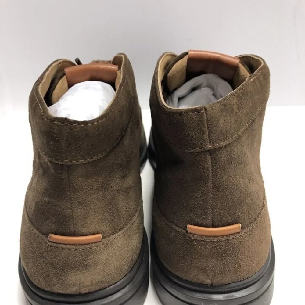 Stacy Adams Men’s Amherst, Brown Suede Chukka Boots, Size 11.5M.